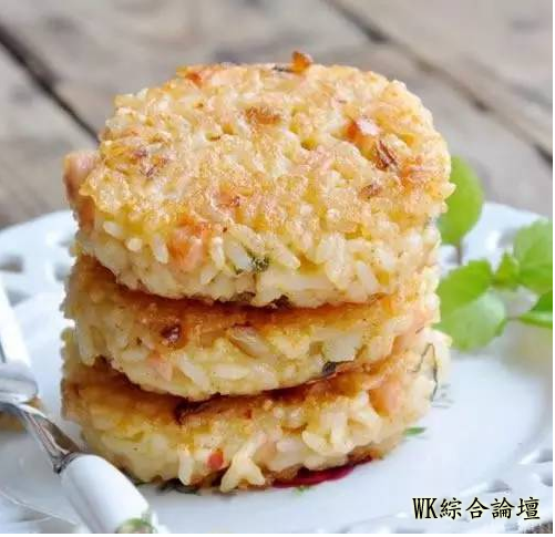蔬菜米饭饼