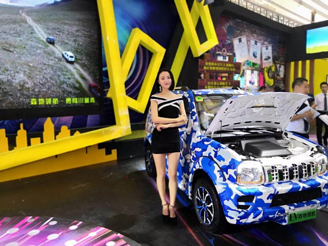 不要流鼻血!济南展会美女车模云集,低速电动车市场迎来利好发展!-9.jpg