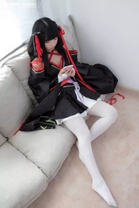 爱花- Cosplay、白丝短裙美女